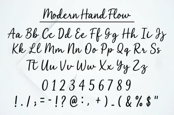 Script Fonts for Logo Design: 36 Elegant Picks That Feel Premium 9 Modern Hand Flow Fonts 142186719 2 580x386 1