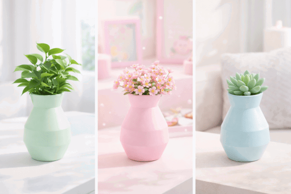 11 Most Profitable 3D Printing Models That Actually Sell 38 Modern Ribbed Minimalist Vase 3D SVG 141968152 1 1 580x387 1