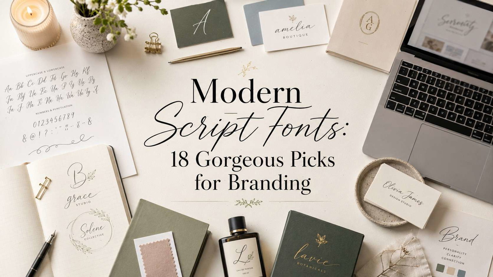 Modern Script Fonts 18 Gorgeous Picks for Branding