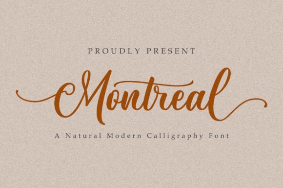40 Best Brush Script Fonts for Elegant Wedding Invitations 85 Montreal Fonts 71308487 1 1 580x387 1