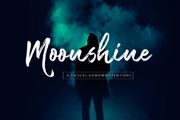 40 Best Brush Script Fonts for Elegant Wedding Invitations 18 Moonshine by Youngtype 580x385 1