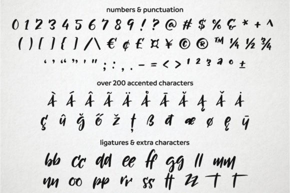 Handwritten Fonts for Vinyl Sticker Labels: 26 Best Cricut Picks 40 Morning Sunset Fonts 35218648 3 580x386 1