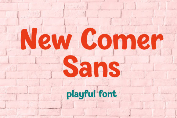 25 Best Sans Serif Fonts for Branding: Modern Logo Fonts That Stand Out 20 New Comer Sans Fonts 8290792 1 1 580x387 1