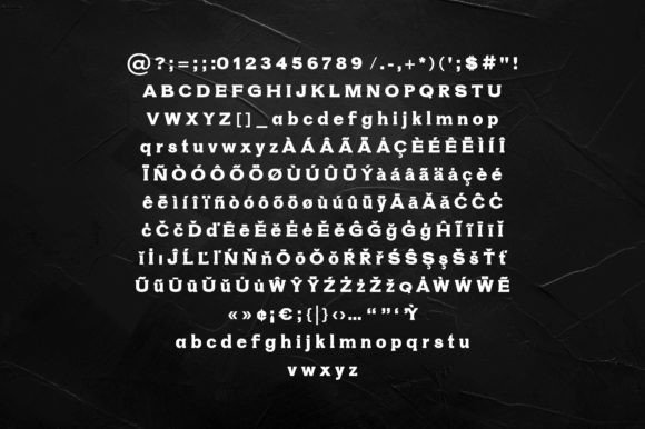 14 Fonts Similar to Rockwell Extra Bold: Bold Alternatives 9 Noir Fonts 32808231 3 580x386 1