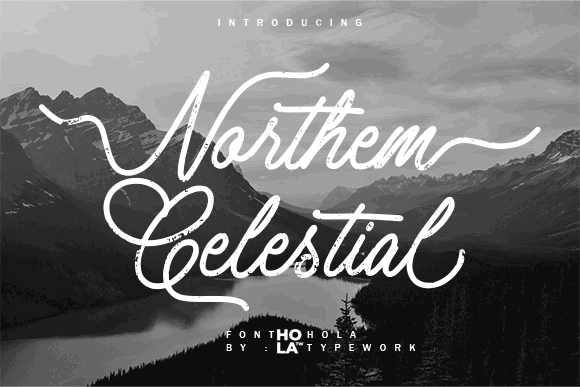 40 Best Brush Script Fonts for Elegant Wedding Invitations 6 Northem Celestial Fonts 118946868 1 1 580x387 1