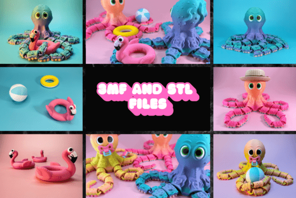 11 Most Profitable 3D Printing Models That Actually Sell 61 OCTOPUS TRIO 3D Printing 135212238 3 580x387 1