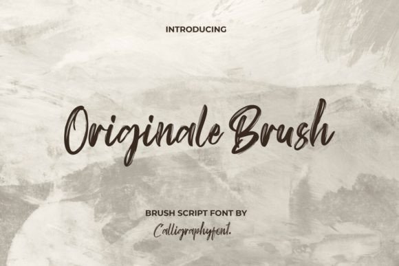 40 Best Brush Script Fonts for Elegant Wedding Invitations 74 Originale Brush Fonts 98647813 1 1 580x387 1