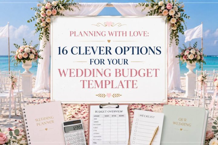 Planning with Love 16 Clever Options for Your Wedding Budget Template