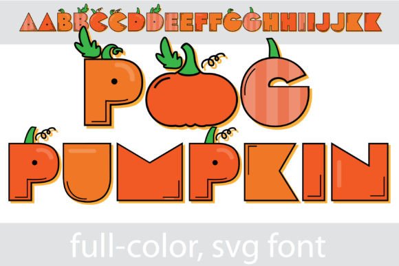 Spooky Color Fonts: 13 Best Halloween Picks for 2026 9 Pog Pumpkin Fonts 79139034 1 1 580x387 1