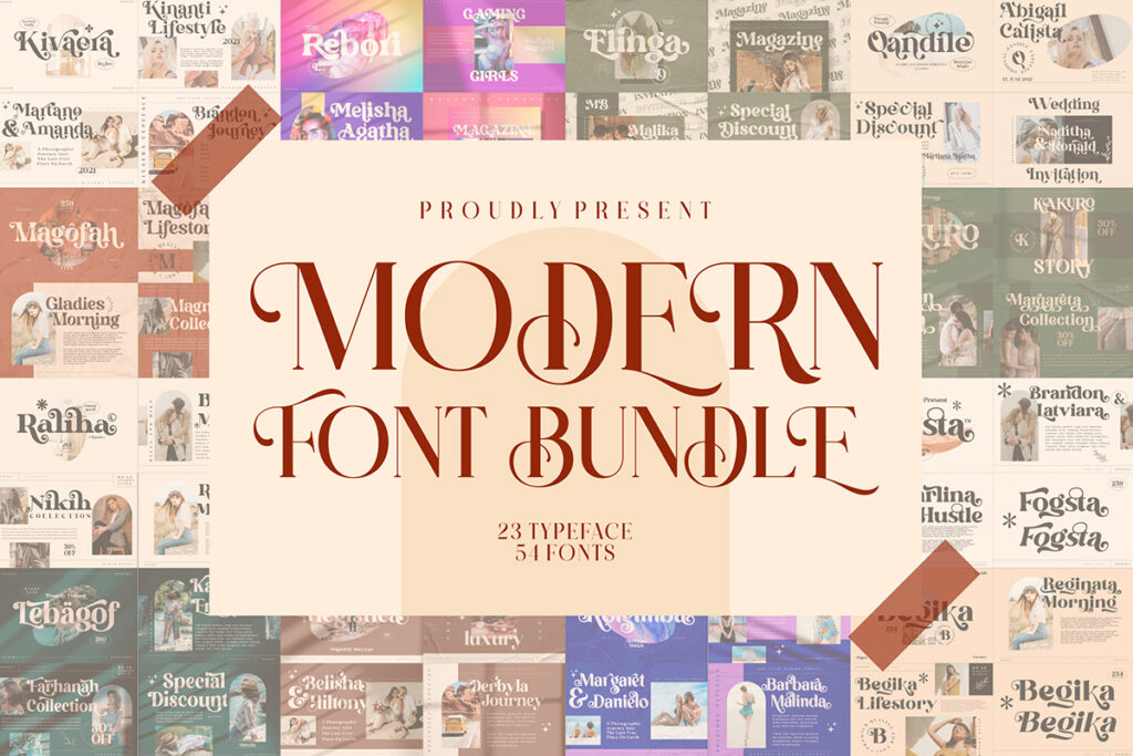 16 Best Serif Fonts Bundle for Packaging and Label Design 13 Professional Serif Font Bundle Bundles 14654279