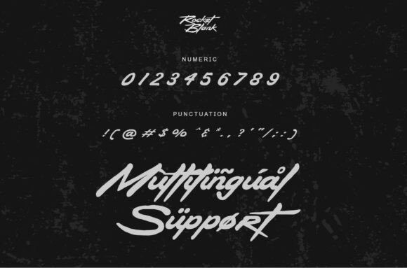 15 Graffiti Fonts for Cricut: What Actually Cuts Clean 14 Graffiti font sample showcasing numeric and punctuation characters with multilingual support.