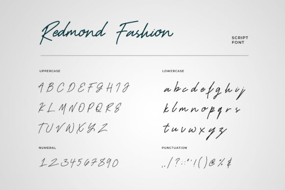 Brush Script Fonts for Logos: 13 Bold Picks That Feel Handmade 10 Redmond Fashion Fonts 8151207 2 580x387 1