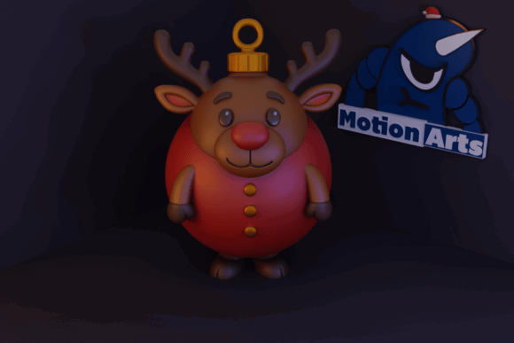 11 Most Profitable 3D Printing Models That Actually Sell 70 Reindeer Christmas Ball 3D Printing 137958831 1 1 580x387 1