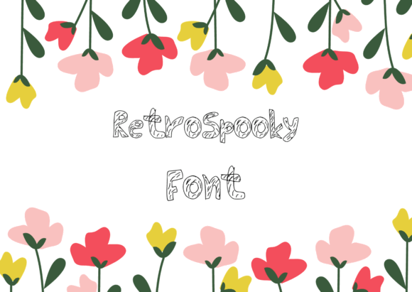 47 Best Halloween Fonts for Crafts, Parties, and Products 4 Retro Spooky Fonts 80937468 1 1 580x411 2
