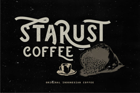 Premium Fonts: 20 Powerful Choices Designers Will Love 24 Rustic by Sigit Dwipa 5 580x387 1