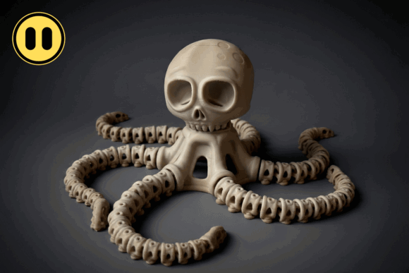 11 Most Profitable 3D Printing Models That Actually Sell 62 SKELETAL OCTOPUS 3D Printing 137964279 1 1 580x387 1