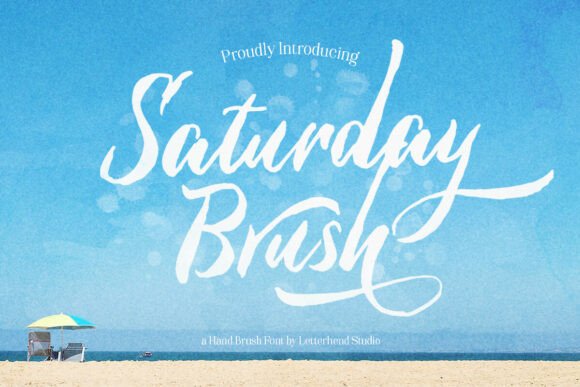 40 Best Brush Script Fonts for Elegant Wedding Invitations 22 Saturday Brush Script Fonts 144632090 1 1 580x387 1