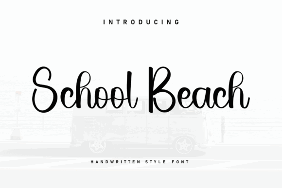 Brush Script Fonts for Logos: 13 Bold Picks That Feel Handmade 21 School Beach Fonts 151244037 1 1 580x387 1