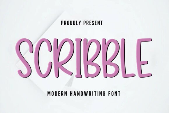 Elegant Script Fonts for Branding: 18 Stunning Picks Designers Love 23 Scribble Fonts 148318191 1 1 580x386 1