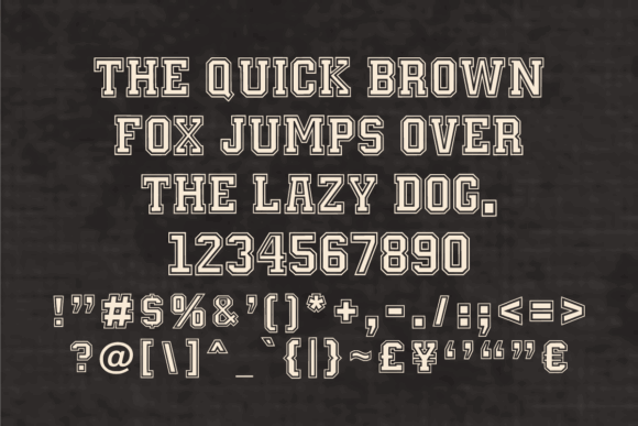 15 Best Varsity Slab Serif Fonts for Winning Sports Designs 8 Simple College Fonts 146994184 5 580x387 1