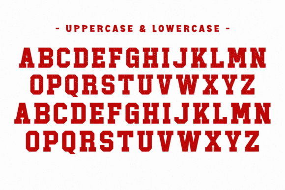 20 Bold Slab Serif Fonts: Powerful Logo & Headline Picks 40 Bold slab serif font showcasing uppercase and lowercase letters in a strong, vintage style.