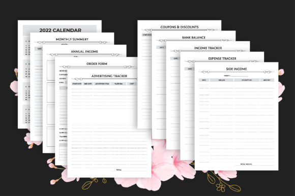 5 Digital Planner Templates: Powerful Picks for Small Business 15 Various digital planner templates for small business tracking and organization.