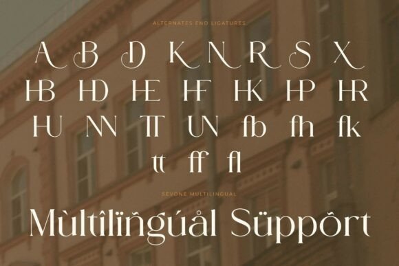 Stylish Display Fonts: 25 Bold Picks Designers Will Love 9 Sovelis Fonts 147551405 9 580x387 1