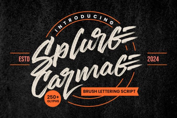 40 Best Brush Script Fonts for Elegant Wedding Invitations 40 Splurge Carmage Fonts 149502469 1 1 580x387 1