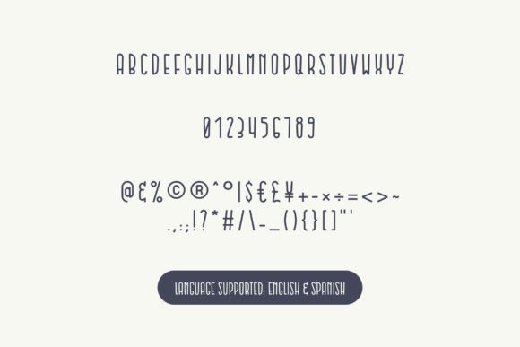 47 Best Halloween Fonts for Crafts, Parties, and Products 10 Spooky uppercase sans serif font showcasing letters, numbers, and symbols.