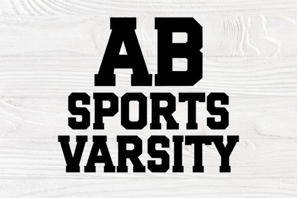 Best Display Fonts: 10 Creative Fonts for Branding, Cricut & Crafts 35 Sports Varsity Fonts 94174740 1 580x387 1