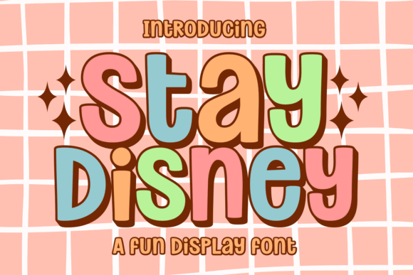 Stylish Display Fonts: 25 Bold Picks Designers Will Love 17 Stay Disney Fonts 146677953 580x387 1