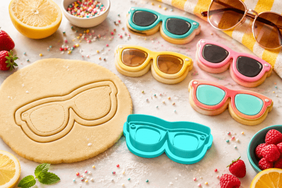 11 Most Profitable 3D Printing Models That Actually Sell 50 Sunglasses Cookie Cutter 3D Printing 151682094 1 1 580x387 1