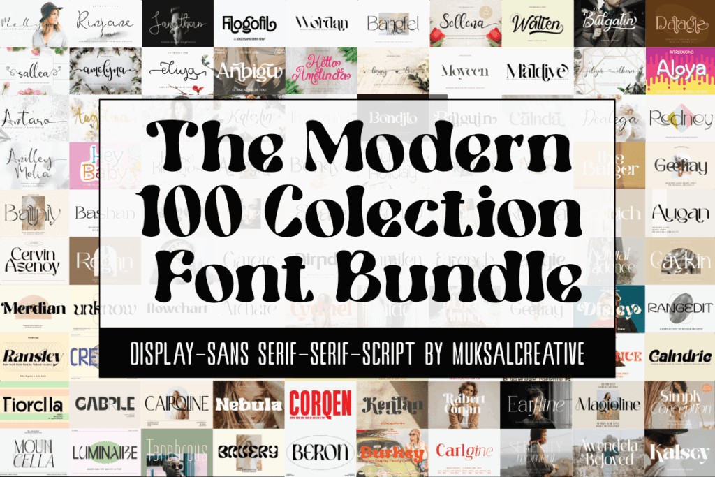 10 Best Sans Serif Fonts Bundle for Business Documents 10 The Modern Collection Font Bundle Bundles 124720533 1 2