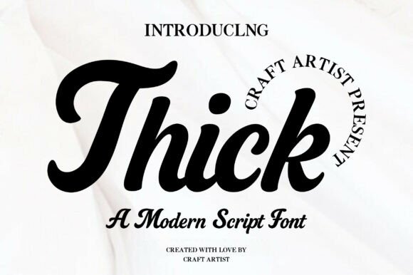 Stylish Display Fonts: 25 Bold Picks Designers Will Love 46 Thick Fonts 135846786 1 1 580x386 1