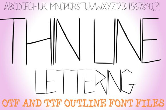 Lettering Fonts for Small Business Branding: 12 Beautiful Picks 25 Thin Line Lettering Fonts 141286344 1 1 580x387 1