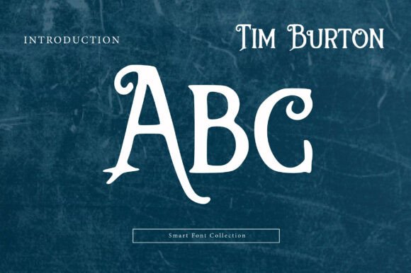 Playful Fonts for Logos: 13 Bold Picks You’ll Love 31 Tim Burton Fonts 141156846 2 580x386 1