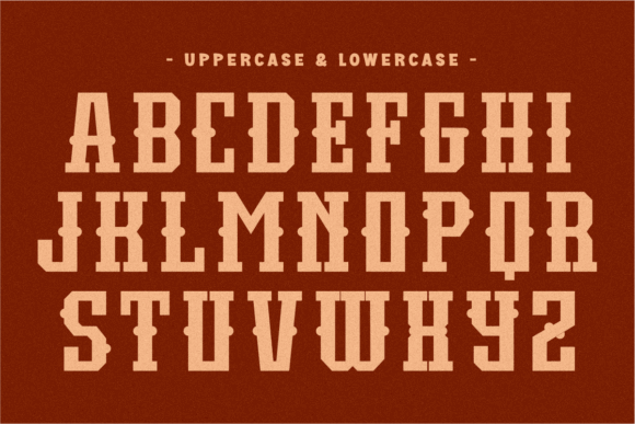 20 Bold Slab Serif Fonts: Powerful Logo & Headline Picks 28 Bold slab serif font showcasing uppercase and lowercase letters on a textured background.
