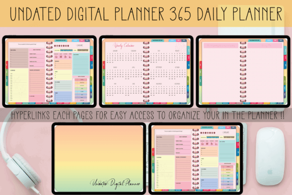 15 Undated Digital Planner: Brilliant Templates You’ll Love 23 Undated Digital Planner 365 daily planne Graphics 55887572 580x387 1 1