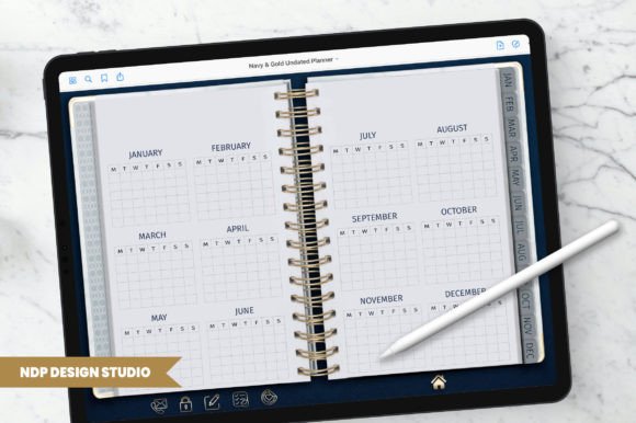 10 Minimalist Digital Planner Templates: Stunning Picks 15 Undated Weekly Digital Planner Graphics 45493962 2 580x386 1 1