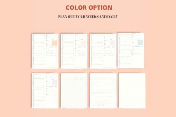 Weekly Digital Planner Templates: 10 Best Picks for 2026 6 Colorful weekly and daily planner templates with sections for tasks and notes.