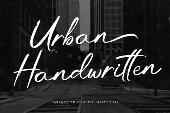 40 Best Brush Script Fonts for Elegant Wedding Invitations 70 Urban Handwritten Fonts 132057278 1 1 580x387 1