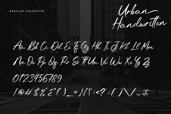 40 Best Brush Script Fonts for Elegant Wedding Invitations 71 Urban Handwritten Fonts 132057278 9 580x387 1