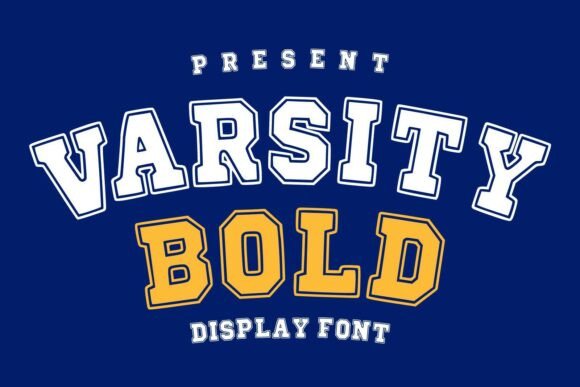 14 Fonts Similar to Rockwell Extra Bold: Bold Alternatives 28 Varsity Bold Fonts 146927154 1 1 580x387 1 1