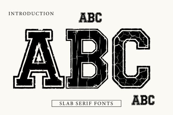 15 Best Varsity Slab Serif Fonts for Winning Sports Designs 26 Varsity Grunge Fonts 137485056 2 580x386 1