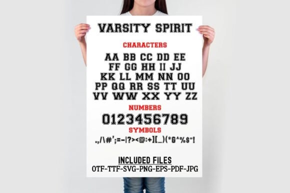17 Collegiate Fonts: Powerful Picks for Logos & Jerseys 44 Varsity Spirit Fonts 118176504 3 580x387 1