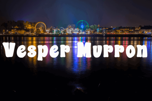 14 Fonts Similar to Rockwell Extra Bold: Bold Alternatives 17 Vesper Murron Fonts 68230102 1 1 580x387 1