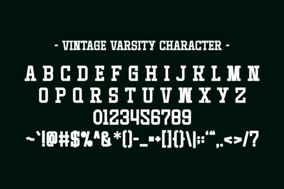 15 Best Varsity Slab Serif Fonts for Winning Sports Designs 17 Vintage Varsity Fonts 98847098 8 580x387 1