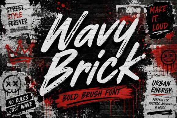 40 Best Brush Script Fonts for Elegant Wedding Invitations 48 Wavy Brick Fonts 148785693 1 1 580x386 1
