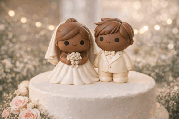11 Most Profitable 3D Printing Models That Actually Sell 6 Wedding Cake Topper Couple V2 STL 3D Printing 146026338 3 580x387 1