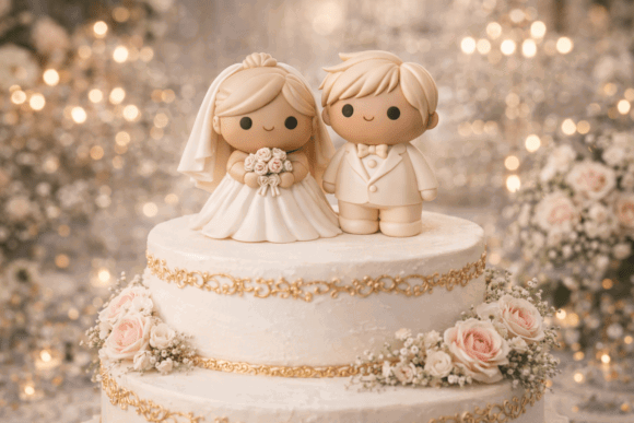 11 Most Profitable 3D Printing Models That Actually Sell 7 Wedding Cake Topper Couple V2 STL 3D Printing 146026338 4 580x387 1